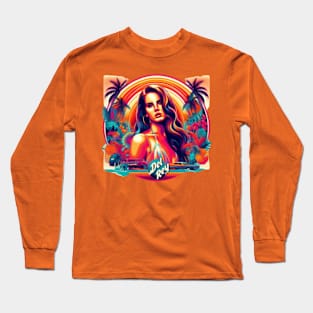 Lana Del Rey - Sunset Beach Long Sleeve T-Shirt